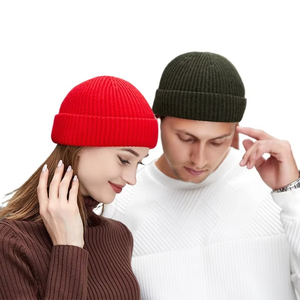 Venta caliente Casual Hip Hop Beanie Cap Nuevo diseño Transpirable Jacquard Tela Cómoda Elegante Hecho Pakistán para el uso diario - Product Image 3