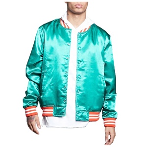 Coupe-vent en satin surdimensionné OEM Veste de mode unisexe haute brillance Y2K Look idéal pour l'étiquetage de la marque Vente en gros en vrac acceptée - Product Image 6