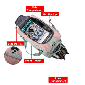 Bolsas de viaje ligeras al por mayor Bolsas de viaje baratas de gran venta Bolsas de viaje de color personalizadas de diseño único - Product Image 4