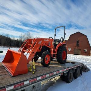 Tracteur agricole Kubota L3902 d'origine, 39 CV |   Tracteur agricole diesel 4x4 série L02 - Product Image 1