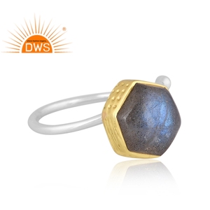 Best Quality Fine Sterling Silver Natural <b>Labradorite</b> Gemstone Stackable <b>Ring</b> Custom Jewelry For Women Gift For Her - Product Image 2