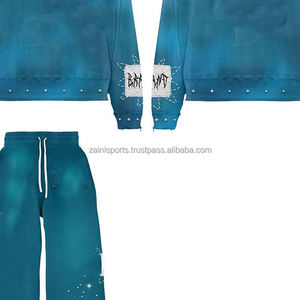 Diseño personalizado Slim Fit Casual Wear Trajes de sudor de los hombres al por mayor Precio Hombres Trajes de sudor al aire libre Hombres Trajes de sudor - Product Image 4