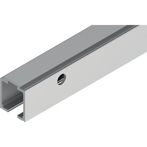 Aluminum Anodized 140mm Running Rail with 2100mm Wall-Mounted Bearing for <b>Curtain</b> Poles Tracks & Accessories - Product Image 1