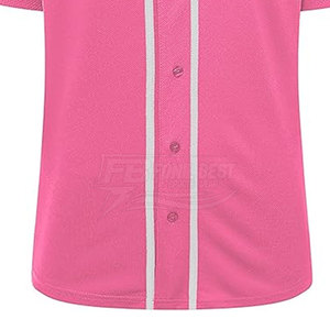 Personnalisation OEM en taille adulte, fournisseur en gros de maillots de softball, tissu respirant - Product Image 5