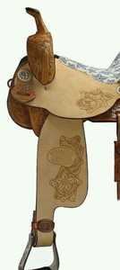 Confort y estilo Premium Wood Tree Western Saddle Diseñado con comodidad y estilo en mente Deportes de lujo asequibles al aire libre - Product Image 4