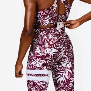 Sublimation <b>Tights</b> Yoga Custom Digital Printed Leggings for Woman <b>White</b> Yoga Pants Yoga Pants Leggings Women - Product Image 4