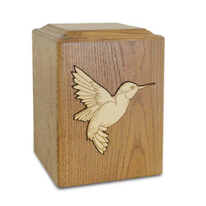 Natural Finish Wooden Cremation Urns for Adults & Pets Funeral Urns for Human & Pet <b>Ashes</b> - Product Image 1