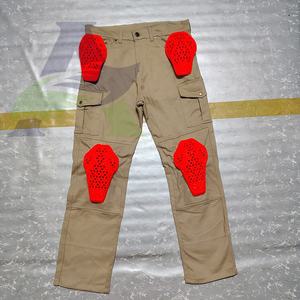 Pantalones vaqueros de motorista para hombre de alta calidad, pantalones vaqueros de color caqui para montar con armadura, pantalones vaqueros Blindados de carreras callejeras con rodilleras y caderas - Product Image 4