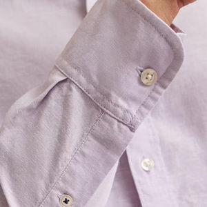 Chemise habillée pour homme en coton 100% anti-boulochage, durable, à manches courtes, style urbain printemps, haute qualité, vente en gros - Product Image 5