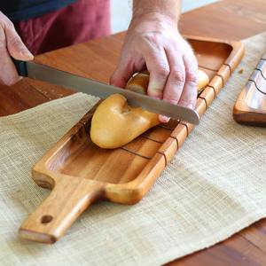 Planche à pain en bois naturel de qualité supérieure planches à pain en bois accessoires de cuisine - Product Image 4