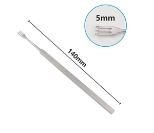 Retracteur manuel des paupières en acier inoxydable Medify International 15,0 cm, certifié CE, instruments chirurgicaux pour le sac lacrymal - Product Image 3