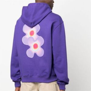 เสื้อมีฮู้ดผ้าฟลีซสีม่วงปกแบบปักโลโก้ด้านหน้าและด้านหลังอบอุ่นมีขนาดพิเศษสำหรับฤดูหนาว - Product Image 3