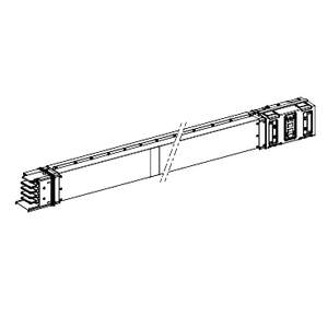 Per Canalina Elettrica Orizzontale SCHNEIDER Electric KSC800ET4AF 800A in Rame, Lunghezza Personalizzabile 0.5-2m, Barriera Antincendio per Installazioni Orizzontali - Product Image 1