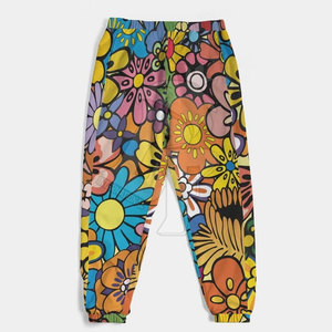 Wholesale Baggy Jogger For Men With Unique Sublimation Print Durable Material Adjustable Waistband Ideal For Street Style - Product Image 1