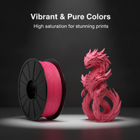 Filament d'impression 3D en fibre de carbone ASA de haute qualité, diamètre 1,75 mm, dimensionnellement stable, faible rétrécissement, tolérance de 0,02 mm pour