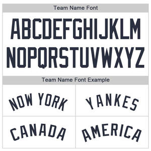 Fabricante de fábrica, jersey de béisbol clásico personalizado blanco azul marino a rayas, ropa deportiva personalizada para tu equipo ganador - Product Image 6