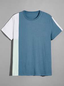 Camiseta de alta calidad 100% algodón color personalizado para hombres camiseta de ajuste regular Stock ropa a granel camiseta - Product Image 5