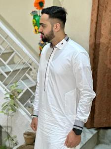 Kameez Afghani pour homme, léger, respirant, toutes saisons, fait main, au meilleur design, avec logo personnalisable, vente chaude - Product Image 5