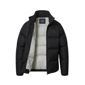 เสื้อแจ็คเก็ตพัฟเฟอร์สีดำคลาสสิกแบบควิลท์สำหรับฤดูหนาว - Product Image 2