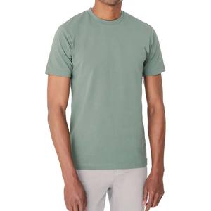 T-shirt décontracté 100% coton de haute qualité pour hommes, tissu respirant long, couleur unie avec nouveau design et impression numérique - Product Image 1