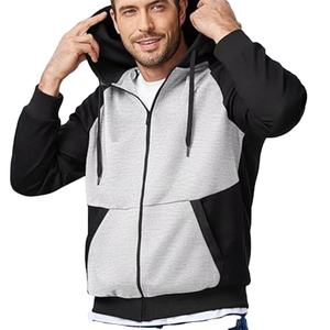 Custom Waterproof <b>Hoodies</b> | 100% Cotton Plus Size Blank <b>Zip</b> <b>Up</b> <b>Hoodies</b> | OEM Logo Embroidery Fashion Sweatshirts 2025 trending - Product Image 1