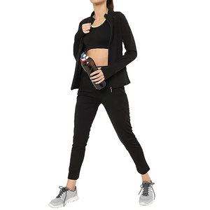 Conjunto personalizado de 2 piezas para correr de alta calidad, conjunto de chándal para correr para mujer, chándales personalizados para mujer - Product Image 1