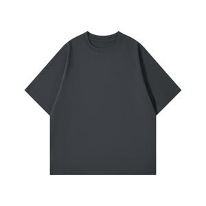 T-shirt de haute qualité 100% coton avec logo, logo personnalisé imprimé, t-shirts unis unisexes, t-shirts grande taille pour hommes - Product Image 5