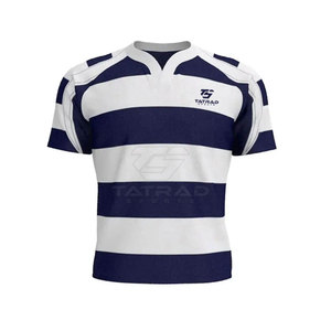 Diseña Tu Propio Uniforme de Rugby de Manga Corta Transpirable - Personalizable 100% Poliéster Unisex - Product Image 2