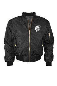 Veste d'hiver confortable personnalisée pour hommes fermeture éclair coupe-vent sports d'automne avec broderie LARGO veste cargo - Product Image 3