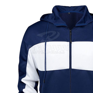 ชุดวอร์มผ้าฝ้ายสีพื้นสำหรับผู้ชายชุดวอร์ม100% สำหรับผู้ใหญ่ดีไซน์ล่าสุด - Product Image 5