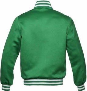 Personalizado nuevo estilo de satén bombardero chaqueta Versity bordado personalizado seda Versity chaqueta de béisbol Pakistán - Product Image 6