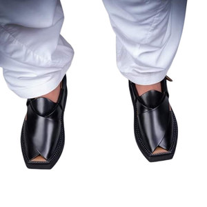 Venta caliente hecho a mano cuero genuino Peshawari Chappal hombres otoño ecológico 100% cuero puro colores personalizables tamaños - Product Image 4