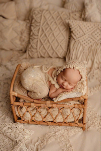 เปลเด็กทำจากหวายทำมือ | เปลหวายธรรมชาติแบบยั่งยืน | เตียงเด็กเกิดใหม่ทำด้วยมือห้องนอนเด็กแรกเกิดในโรงพยาบาล - Product Image 6