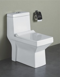 Chiều Cao Châu Âu Nước Tủ Quần Áo Giá Xe Tăng <span class=keywords><strong>Wc</strong></span> Đặt Gốm S Bẫy Kép Flush Siphon Một Mảnh Phòng Tắm Nhà Vệ Sinh Bát - Product Image 2