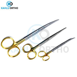 KAHLU Orthopedic 13 cm Curved Surgical Scissors New Arrival Stainless Steel Manual Power Source <b>Used</b> in Hospital Medical Surgery - Product Image 2