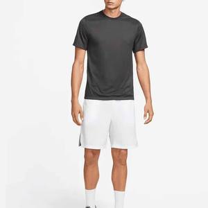 Camiseta de algodón de gran tamaño para hombre de alta calidad, estilo callejero, patrón sólido, camisetas en blanco de punto pesado personalizables para imprimir - Product Image 4