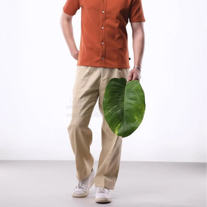 Best Quality Lightweight Canvas <b>Men's</b> Jeans <b>Pants</b> 100% Cotton Eco-Friendly & Breathable Professional Made in Stock - Product Image 5