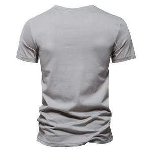 เสื้อยืดผู้ชายคุณภาพสูงจากผู้ผลิตในปากีสถาน คุณภาพพรีเมียม รับผลิตตามแบบ OEM เสื้อยืดผู้ชายราคาขายส่ง - Product Image 5