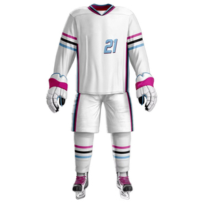 Vêtements de sport d'uniforme de hockey sur glace personnalisés en gros, nouveau design personnalisé pour la vente en ligne, service OEM d'uniforme de hockey sur glace - Product Image 1