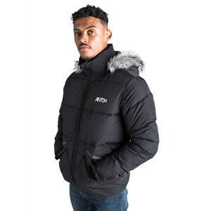 Veste matelassée rembourrée multicolores pour homme, capuche, veste à bulles matelassée, hiver, chaude, isolée, fermeture éclair, broderie de rue - Product Image 3