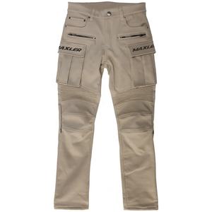 Textile motorbike riding trousers suited for everyday commuting with abrasion resistance and CE level 1 arrmor - Product Image 4