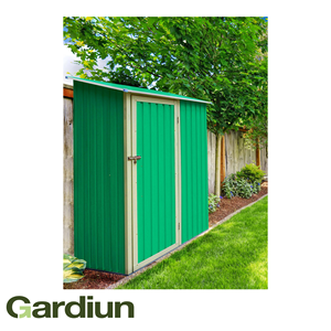 Armoire de rangement de jardin en métal Newcastle Green 1.27 m2 Une porte | Fournitures de jardin extérieur | Produit prêt à expédier depuis l'Espagne - Product Image 4