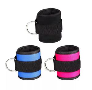 Bracelets de cheville d'haltérophilie paillettes conception Fitness sangles de cheville câble Machine musculation entraînement fessiers gymnastique entraînement chevilles sangle - Product Image 5