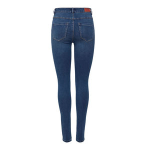 Ropa de Mujer al por Mayor, Pantalones Vaqueros de Mezclilla para Mujer, Tela Vaquera, Estilo Ajustado, Color Azul, Pantalones Vaqueros, Servicio OEM - Product Image 3