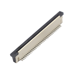 816SXXPTX-41_1.0ph ZFPC SMT ตัวเชื่อมต่อแบบแนวตั้ง 1 แถว แบบ VT Cap ความสูง 5.55 มม. 4~30 พิน  วัสดุฟอสเฟอร์บรอนซ์เคลือบดีบุก สำหรับ FFC/FPC แบบแบน - Product Image 1