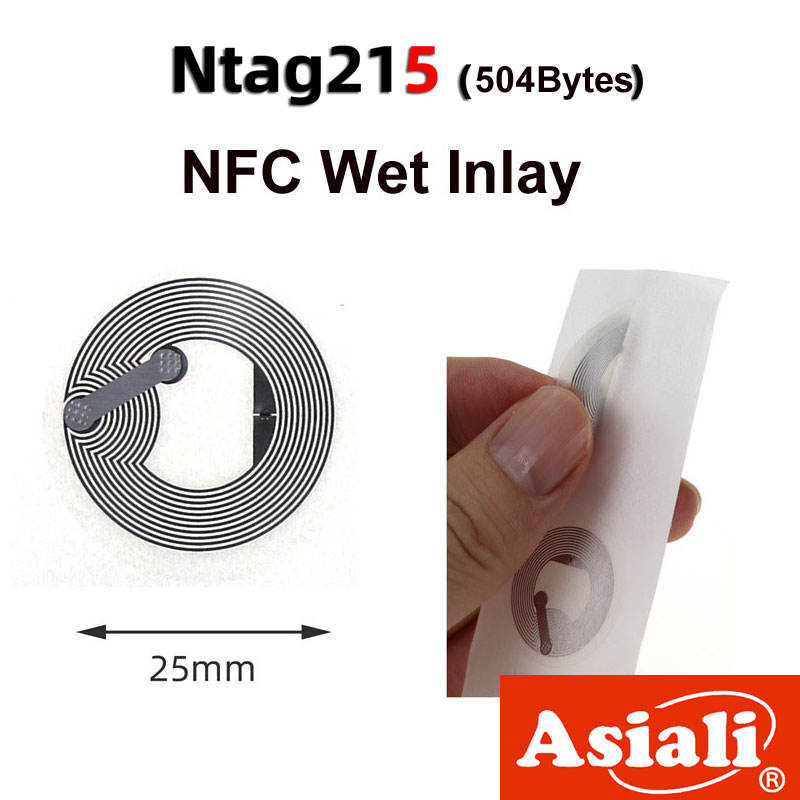 Ntag215	Wet Inlay