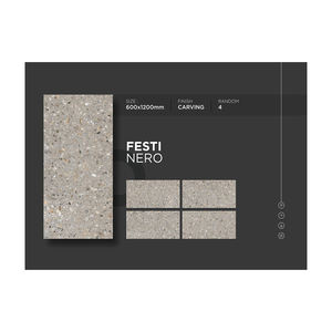 Carreaux de sol en porcelaine élégants et à prix raisonnable de qualité supérieure pour maisons bureaux 600x1200mm - Product Image 4