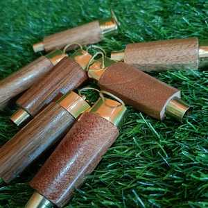 ที่แปลกใหม่มีดด้ามไม้เกล็ดเรียบสำหรับใบมีดทำด้วยมือและมีดสะสม - Product Image 6