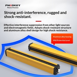 Sensores Ópticos PHOSKEY Série SG2C, Barreira de Luz de Segurança com Abertura de 20mm e 40mm, DC 10-30V, NPN - Product Image 3