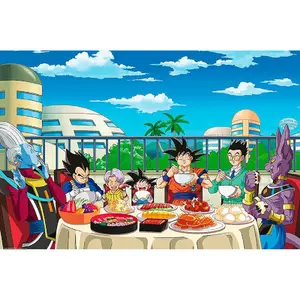 Póster Colgante de Dragon Ball Super, Impresión Digital, Material de Poliéster, para Decoración Educativa - Product Image 1